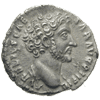 MARCUS AURELIUS as Caesar. Denarius 152-153 AD., Roman Imperial Coinage (Front side)