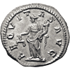 MACRINUS 217-218 AD. Denarius, 217-218 AD., Roman Imperial Coinage (Back side)