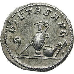 MAXIMUS als Caesar Denar 235-236 AD., Roman Imperial Coinage (Back side)