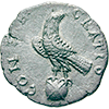 DIVUS COMMOSUS Denarius 195 AD., Roman Imperial Coinage (Back side)