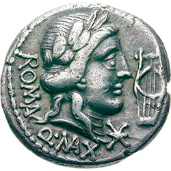 Q. FABIUS MAXIMUS Denar, 82-80 v.Chr., Münzen der Römischen Republik (Vorderseite)